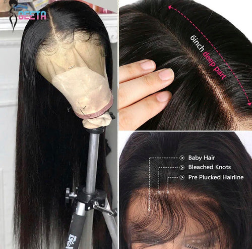 13x6 HD Lace Front Human Hair Wig